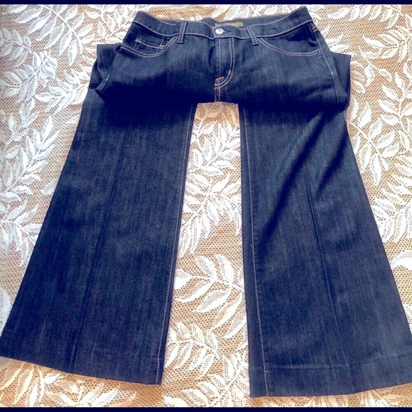 David Khan designer flared jeans.  DK Denim - Picture 3 of 6